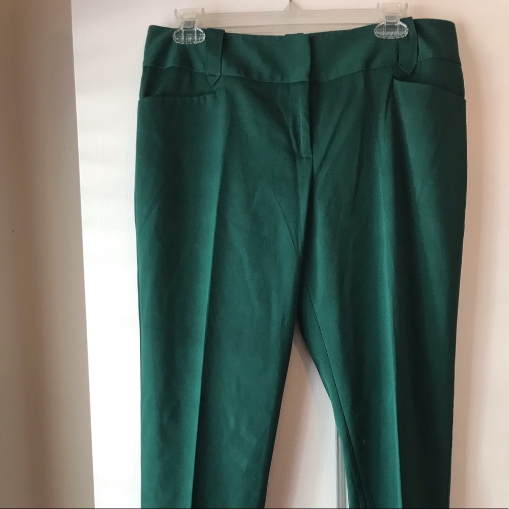 Emerald Work Crop Trousers